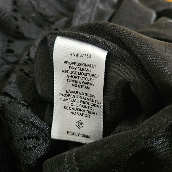 Laundry By Shelli Segal Zip Front Lace Mini Dress - Picture 3 of 6